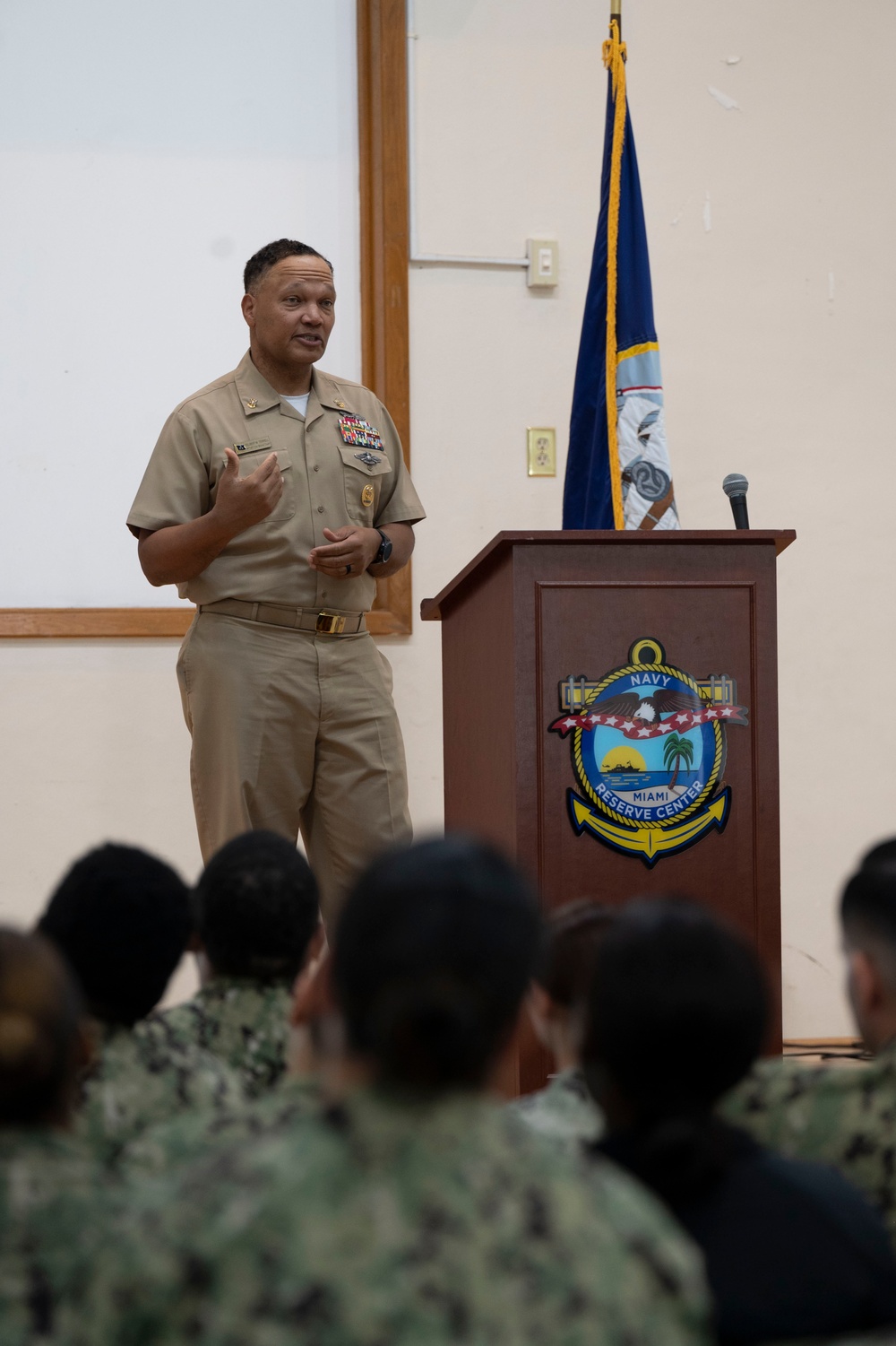 FLTCM Delbert Terrell Visits Miami, Addresses Sailors' Personnel Concerns