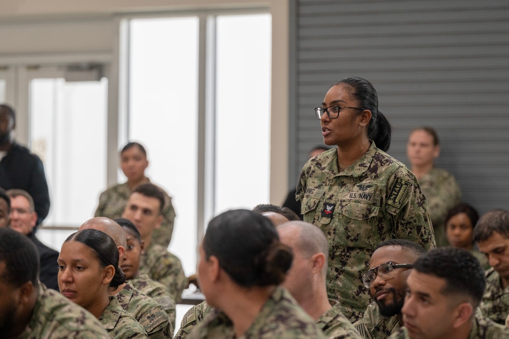 FLTCM Delbert Terrell Visits Miami, Addresses Sailors' Personnel Concerns