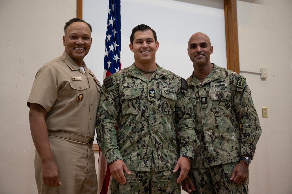 FLTCM Delbert Terrell Visits Miami, Addresses Sailors' Personnel Concerns