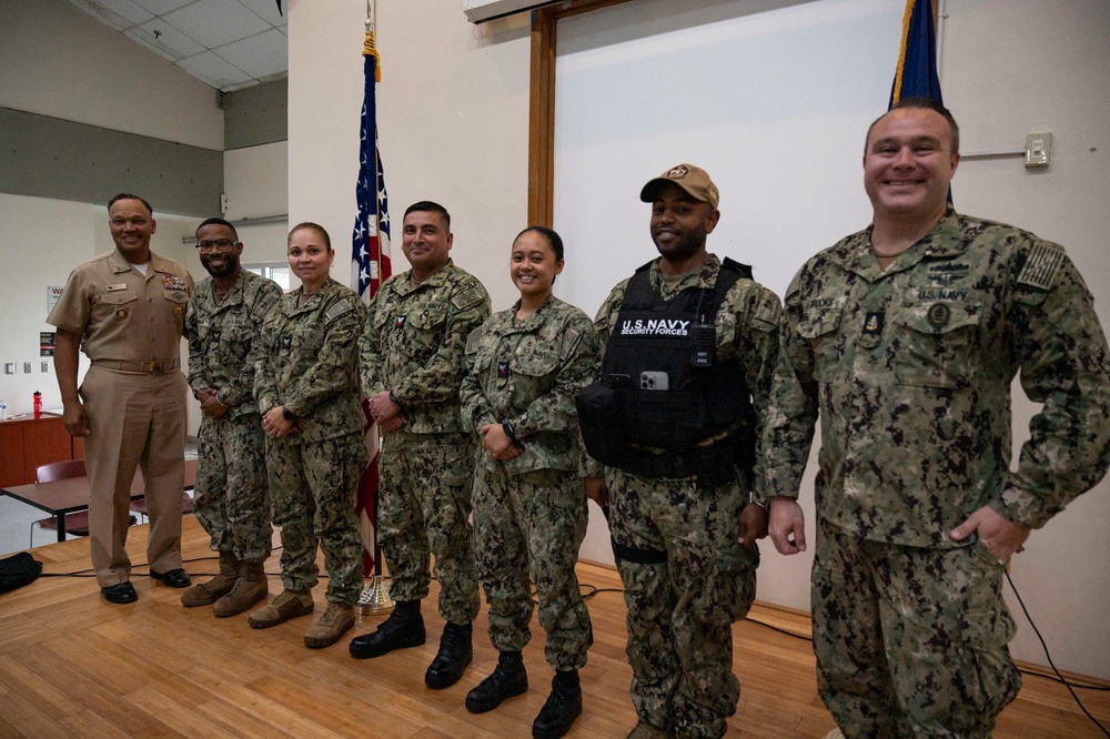 FLTCM Delbert Terrell Visits Miami, Addresses Sailors' Personnel Concerns