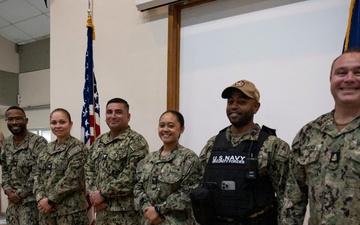 FLTCM Delbert Terrell Visits Miami, Addresses Sailors' Personnel Concerns