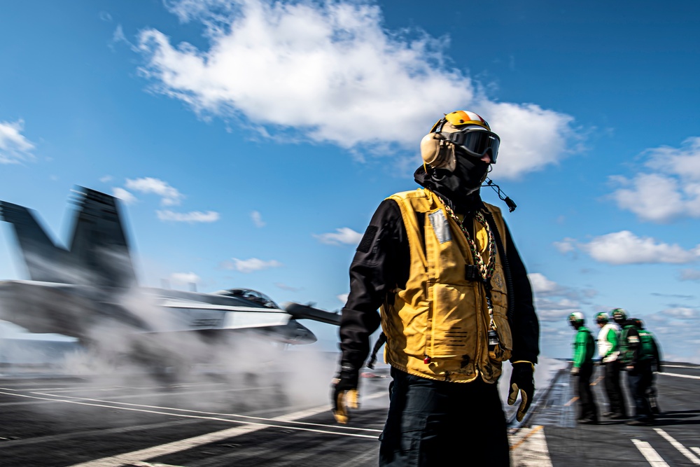 Nimitz Conducts Flight Operations