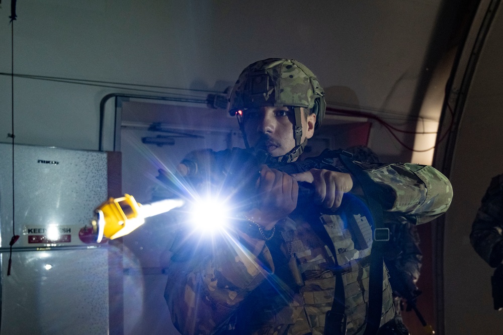 380th ESFS, EOD and ECES Fire participate in active-shooter exercise