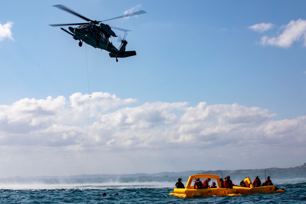 U.S., Japan train mass casualty training response off Southern Japan coast