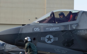 U.S. Marine Corps F-35Bs land in Guam