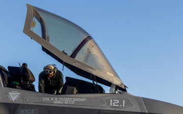 U.S. Marine Corps F-35Bs land in Guam