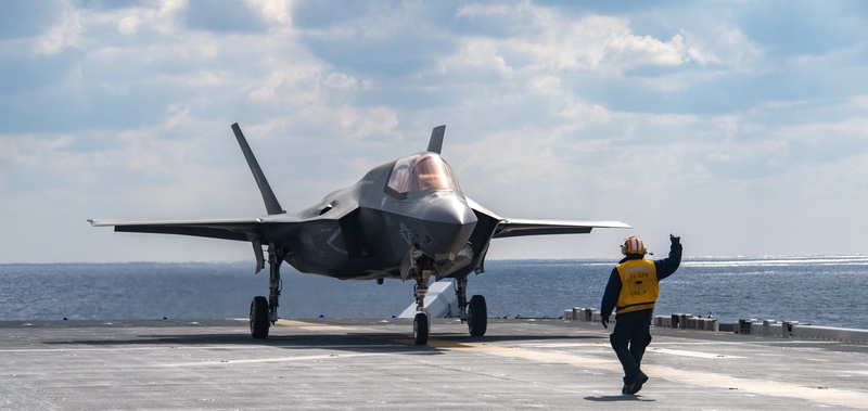 USS America (LHA 6) Conducts Flight Operations