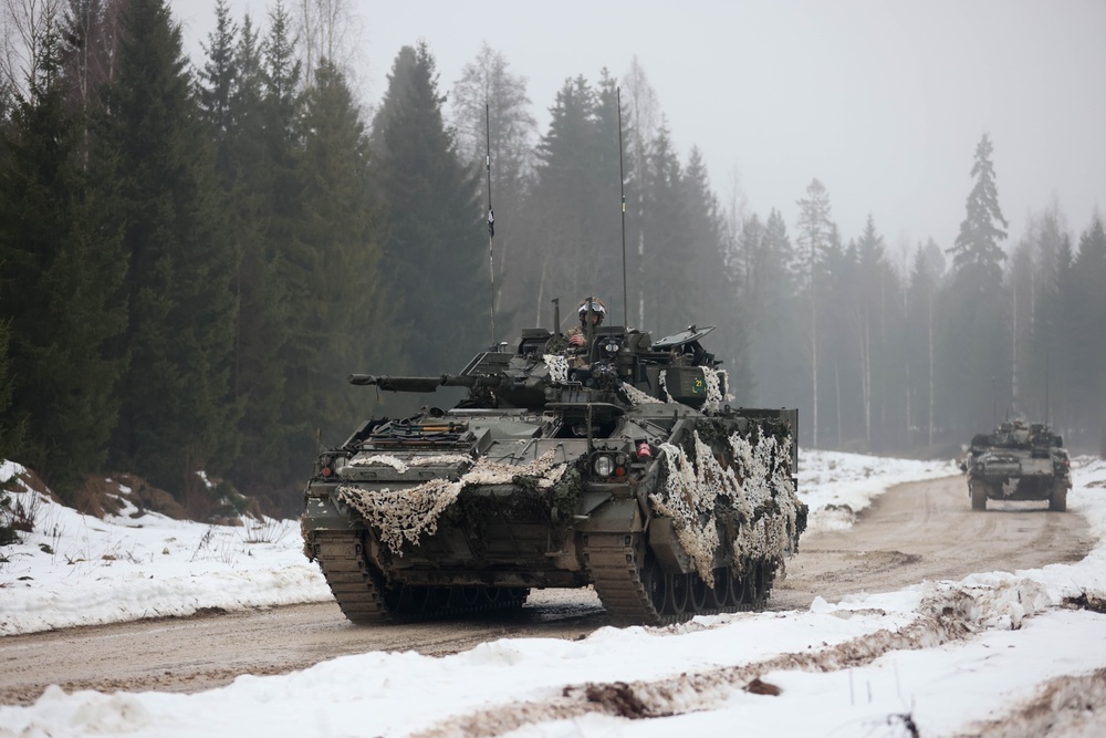 5-7 Cav assist NATO Forces with Training during Exercise Winter Camp