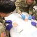 Suture tissue and hemorrhage control training