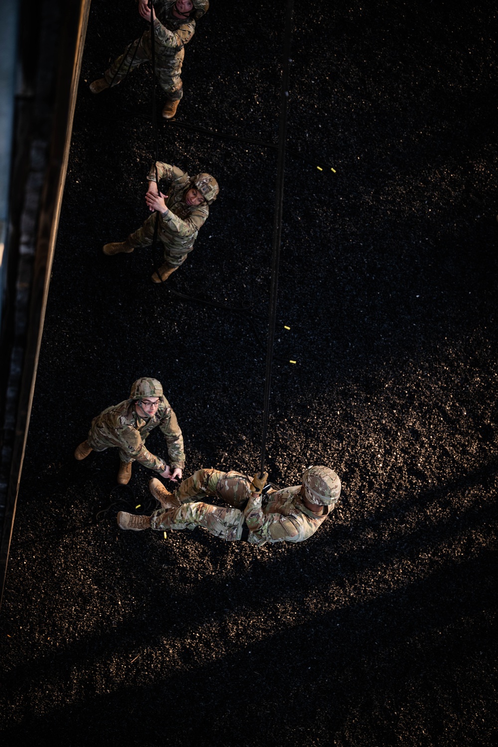 Drill Sergeant Candidates Tackle Victory Tower