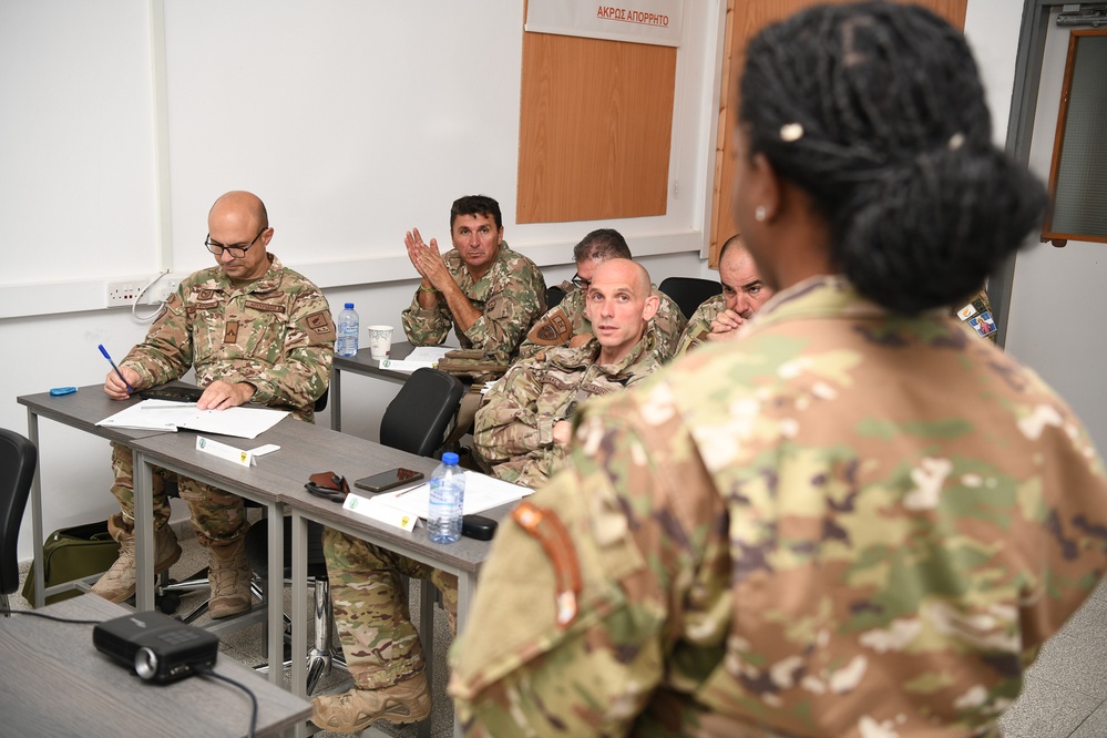 Cyprus National Guard Hosts NJ National Guard for State Partnership Program