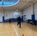 21JAN25 sailors of Navy Band Northeast participate in an All hands PT session