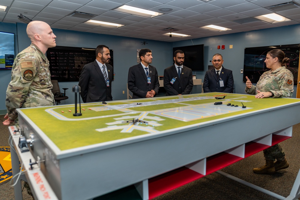 Royal Air Force of Oman visits Keesler AFB schoolhouse