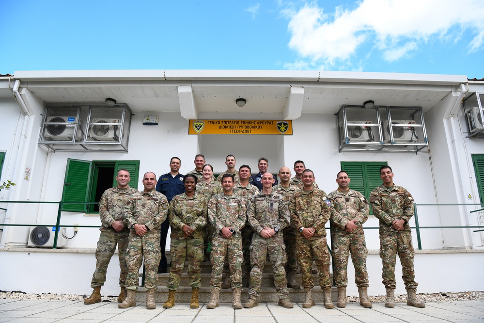 Cyprus National Guard Hosts NJ National Guard for State Partnership Program