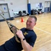 21JAN25 sailors of Navy Band Northeast participate in an All hands PT session