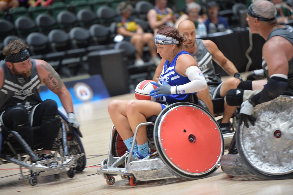 Wheelchair Rugby Warrior Games 2024