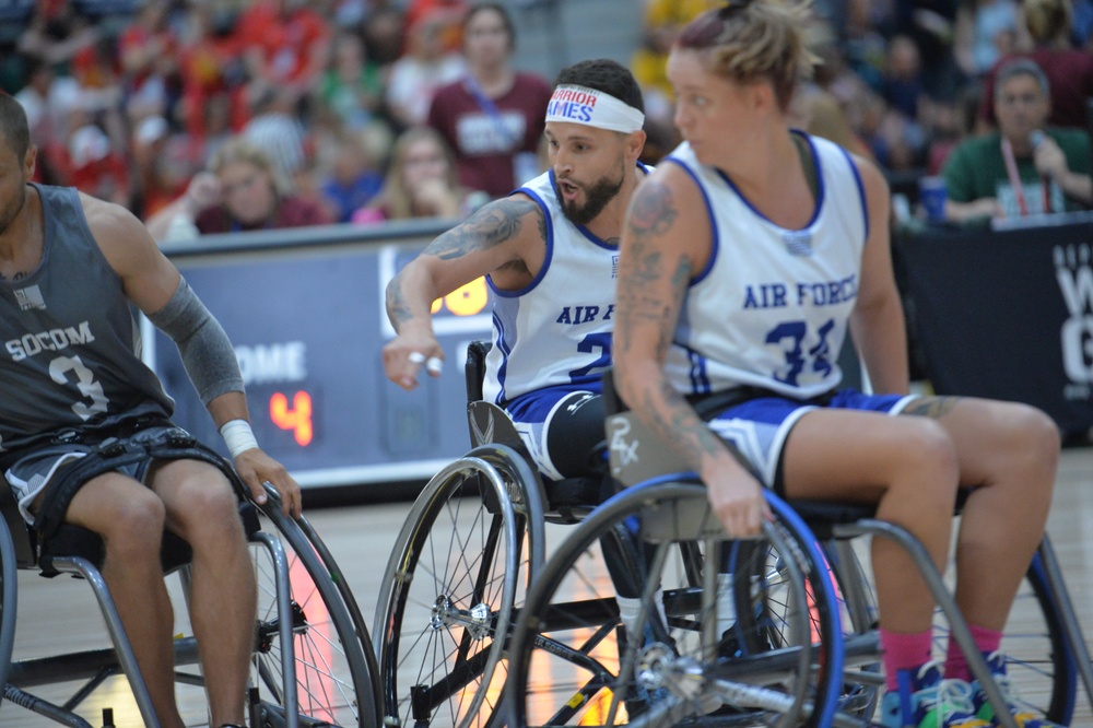 Wheelchair Basketball Warrior Games 2024