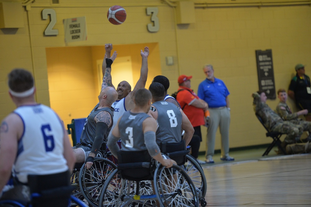 Wheelchair Basketball Warrior Games 2024