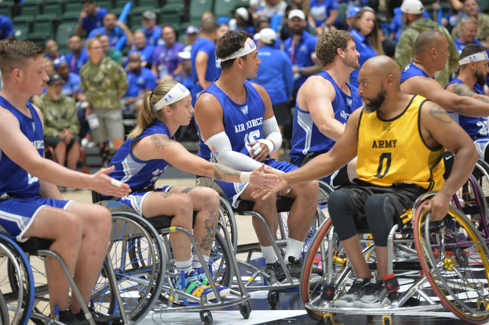 Wheelchair Basketball Warrior Games 2024