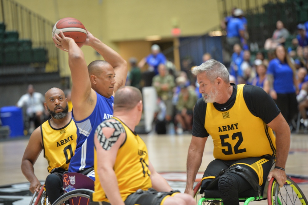 Wheelchair Basketball Warrior Games 2024