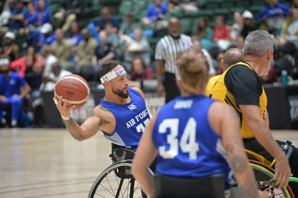 Wheelchair Basketball Warrior Games 2024