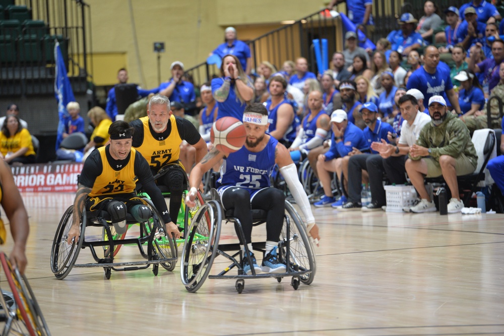 Wheelchair Basketball Warrior Games 2024