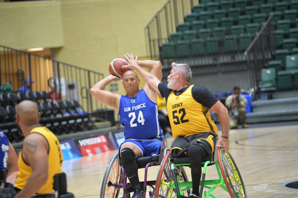 Wheelchair Basketball Warrior Games 2024