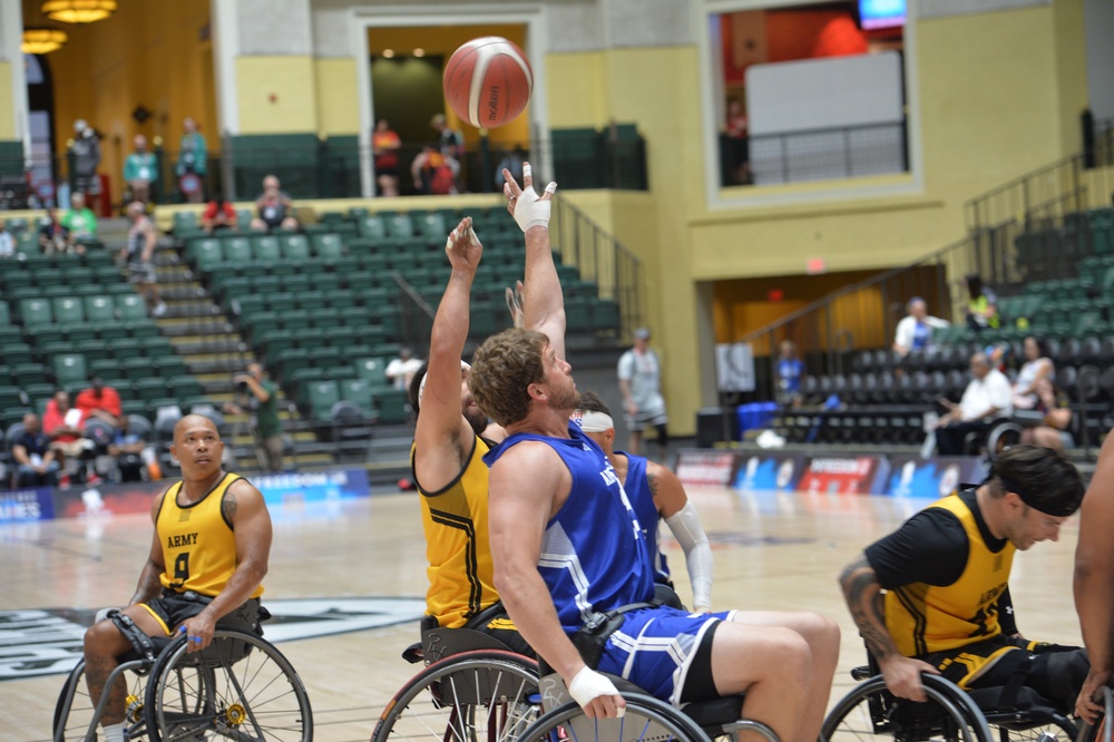 Wheelchair Basketball Warrior Games 2024