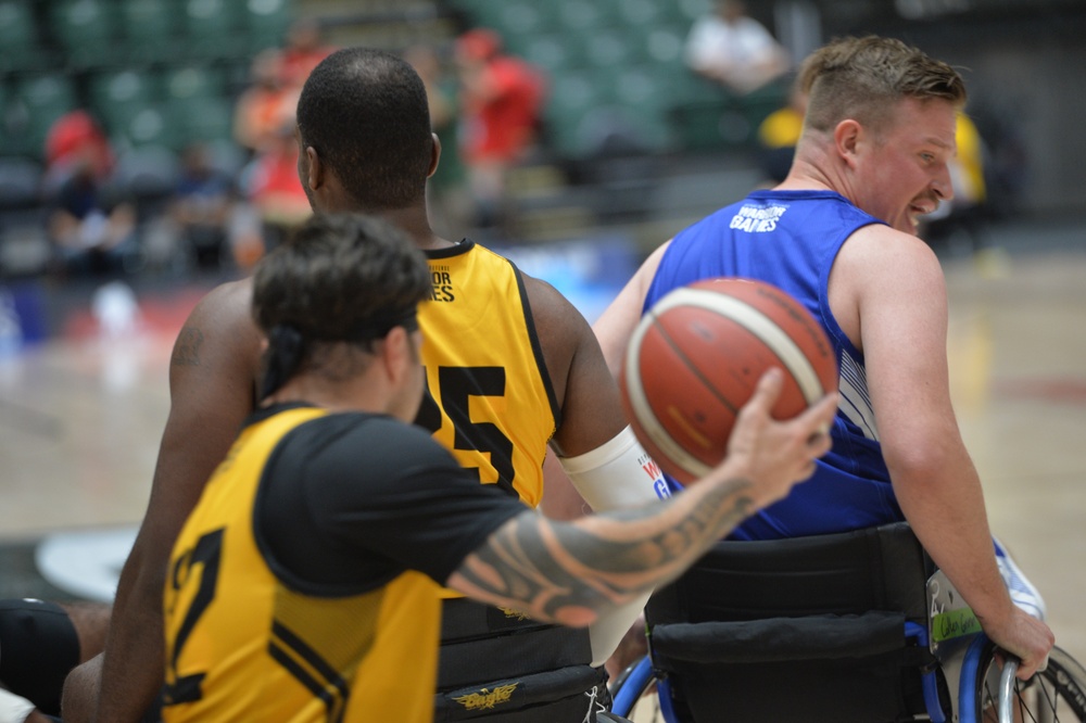 Wheelchair Basketball Warrior Games 2024