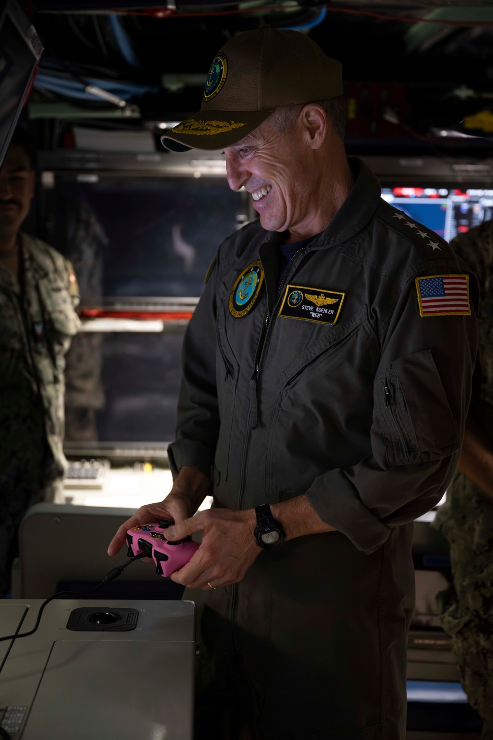 U.S. Pacific Fleet Commander Adm. Steve Koehler Visits USS Montana (SSN 794)