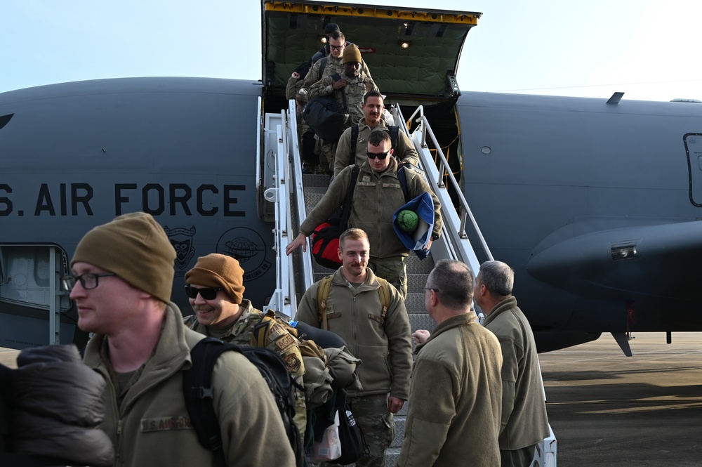 PACOM deployers return home