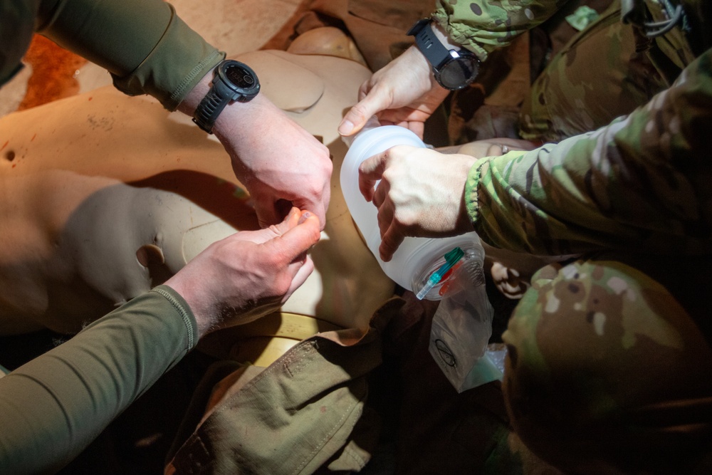 10th Mountain Division Medics train for Best Medic Competition