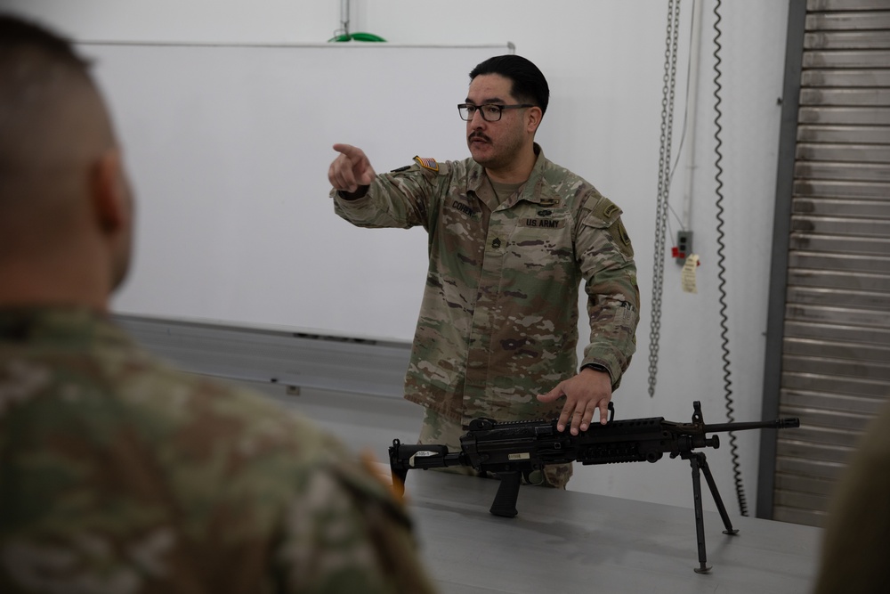 Competitors conduct pre-competition training in anticipation of the West Virginia Army National Guard Best Warrior Competition 2025