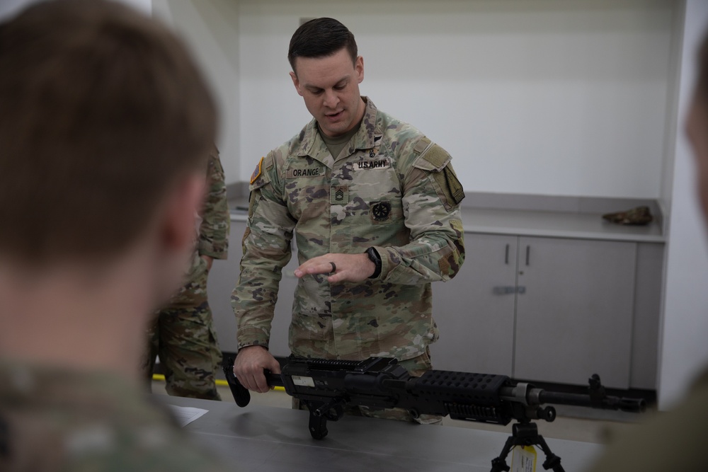 Competitors conduct pre-competition training in anticipation of the West Virginia Army National Guard Best Warrior Competition 2025