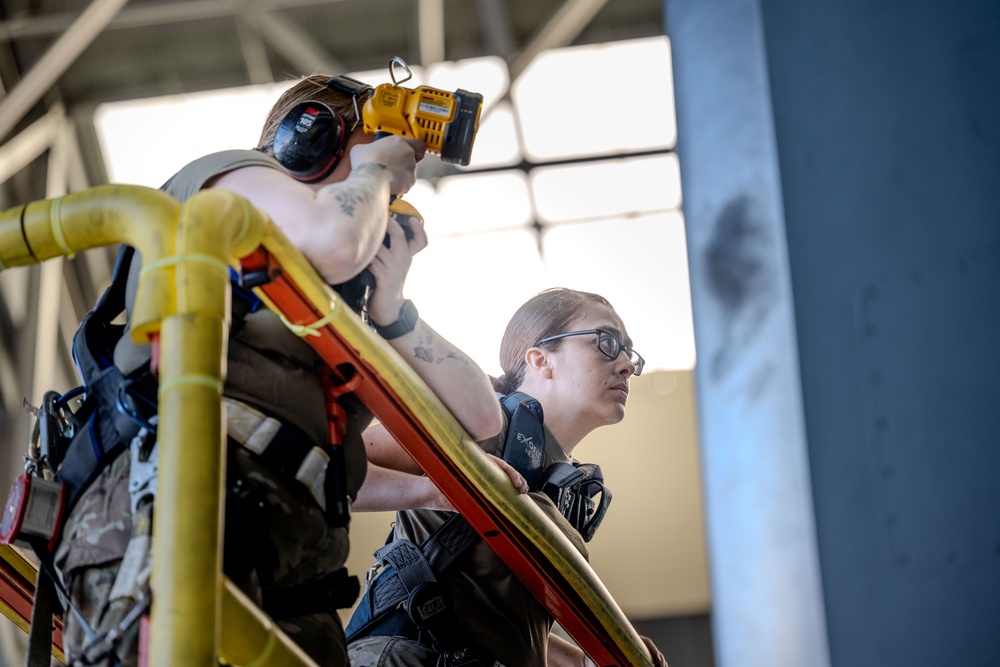 15th Maintenance Squadron works in tandem with the 154th Maintenance Squadron