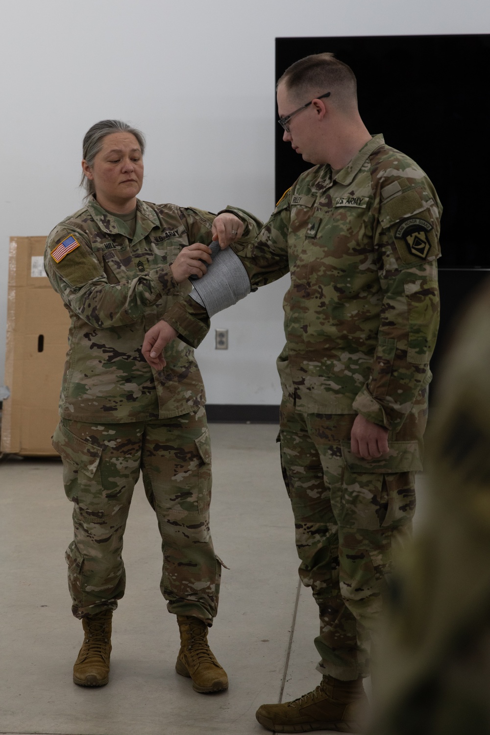 Competitors conduct pre-competition training in anticipation of the West Virginia Army National Guard Best Warrior Competition 2025