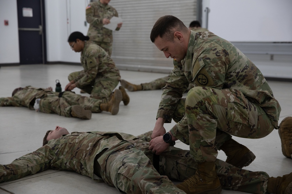 Competitors conduct pre-competition training in anticipation of the West Virginia Army National Guard Best Warrior Competition 2025