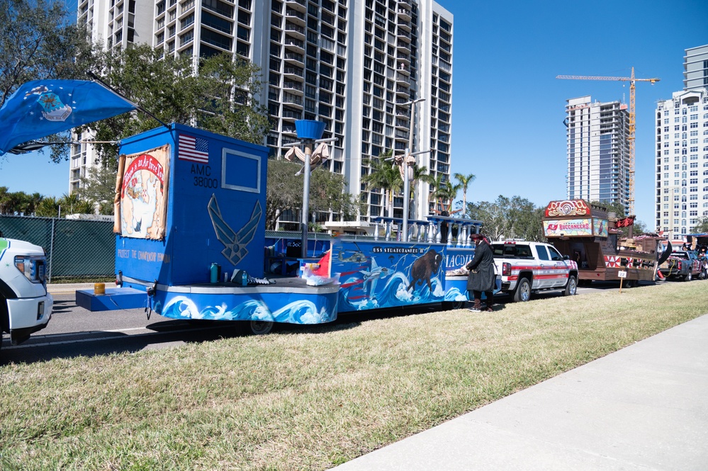 MacDill celebrates new year in annual Gasparilla Parade