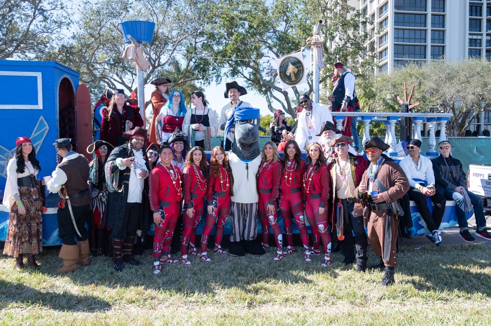 MacDill celebrates new year in annual Gasparilla Parade