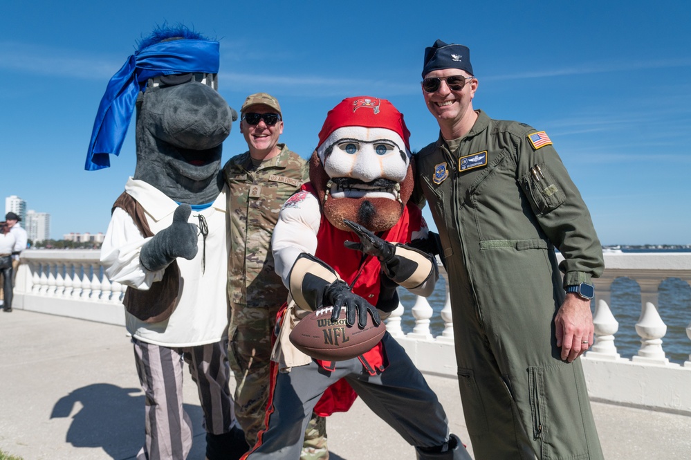 MacDill celebrates new year in annual Gasparilla Parade