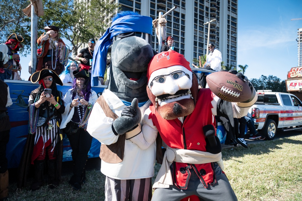 MacDill celebrates new year in annual Gasparilla Parade