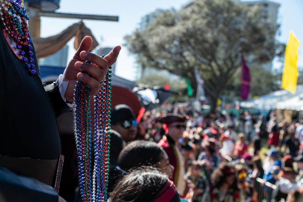 MacDill celebrates new year in annual Gasparilla Parade