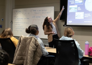 Carderock Hosts "Women in STEM" Event for Calvert County Students