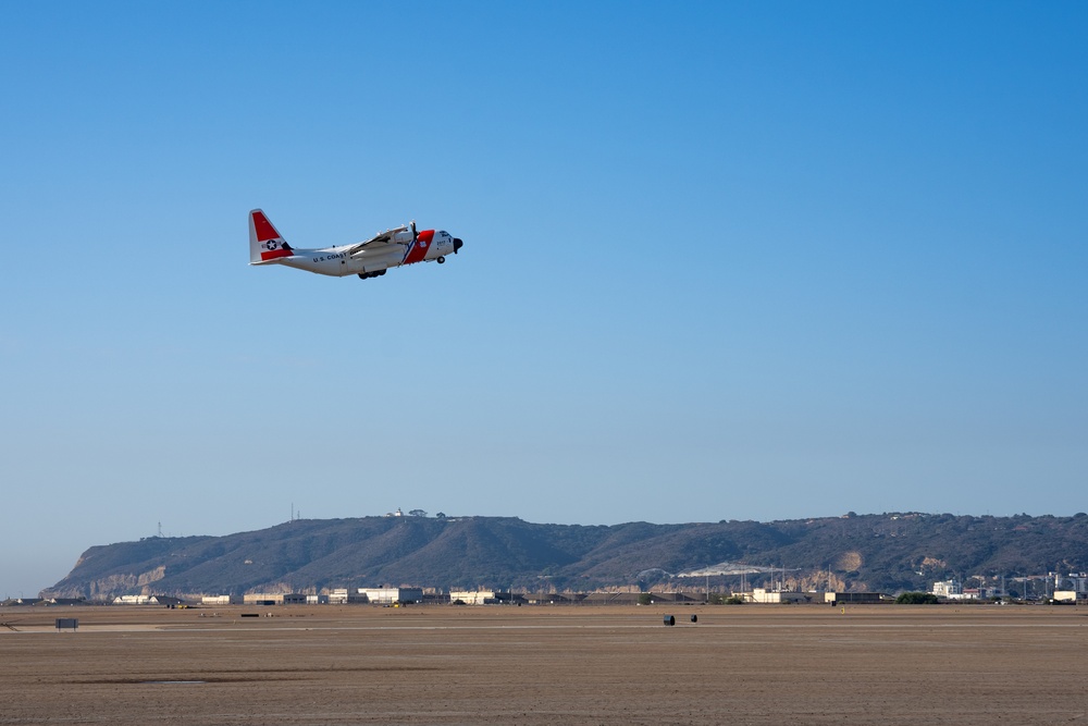 Coast Guard conducts alien expulsion flight operations between California and Texas