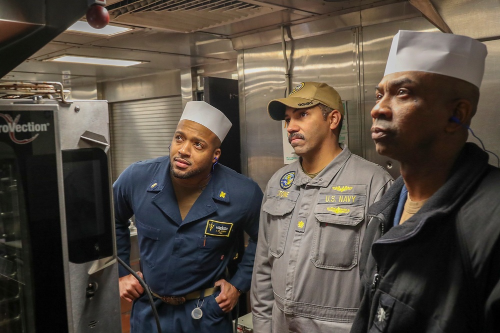 INSURV Inspection and Galley Operations