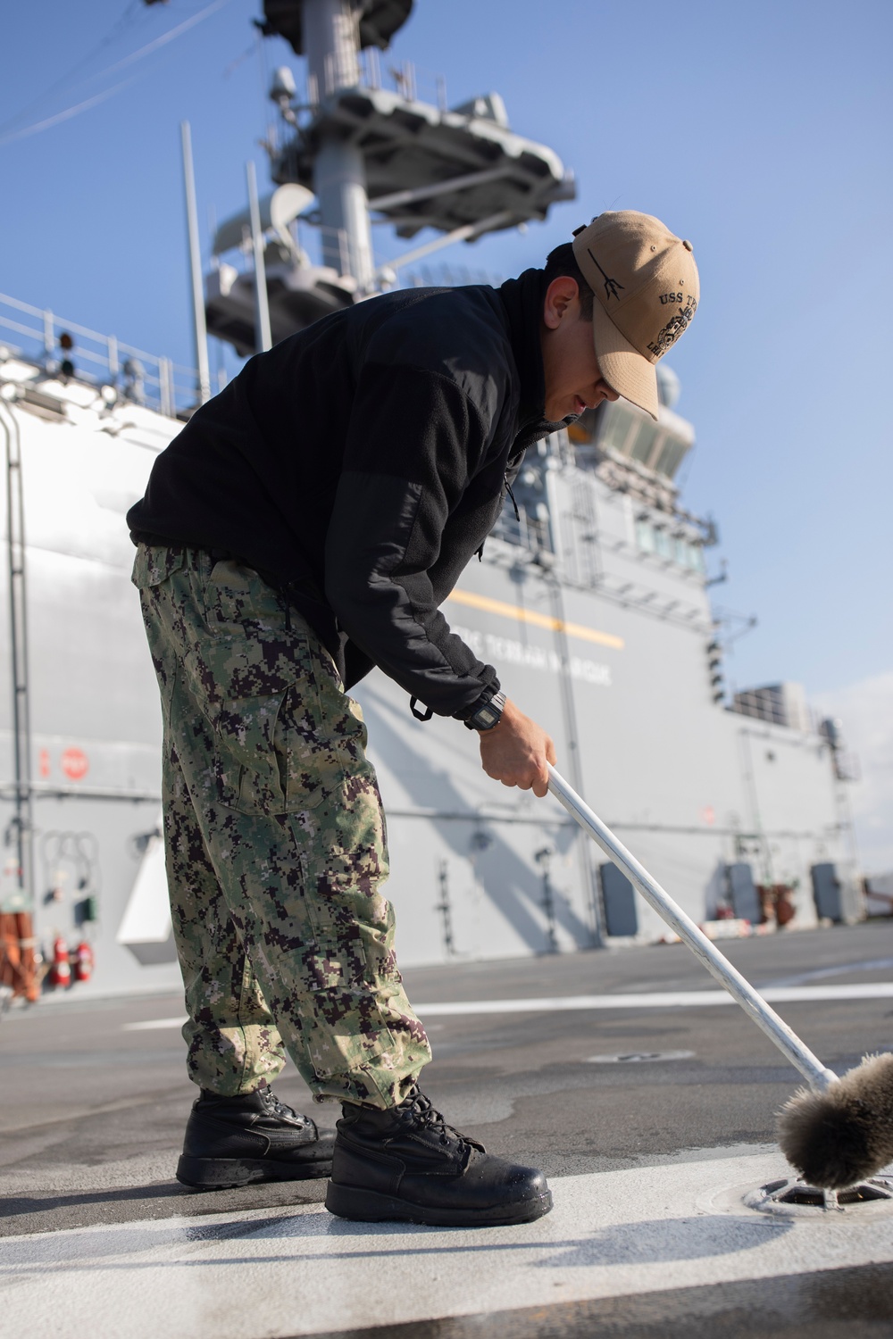 Tripoli Prepares For INSURV
