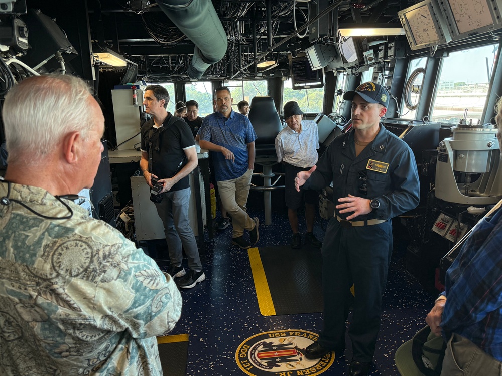 USS Frank E. Petersen Jr. (DDG 121) Navy League Honolulu Ship Tour