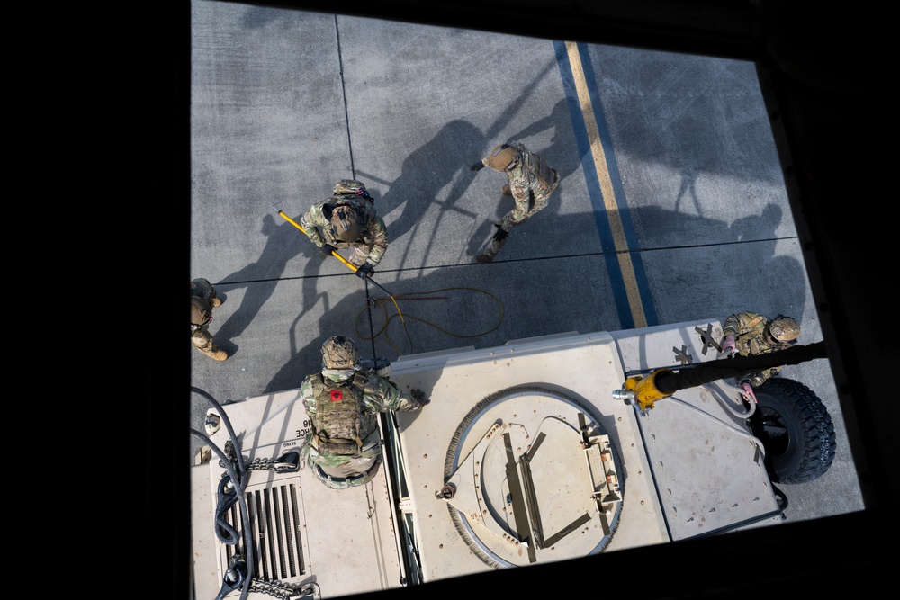 USAF, USMC team up for sling load