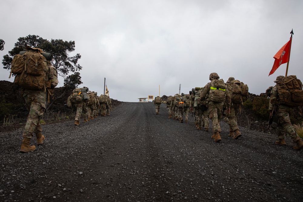 25th DSTB Conducts Ruck March at PTA