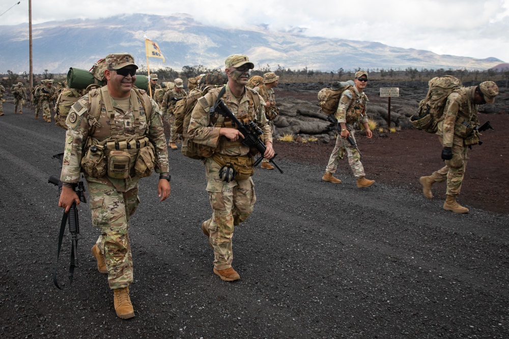 25th DSTB Conducts Ruck March at PTA